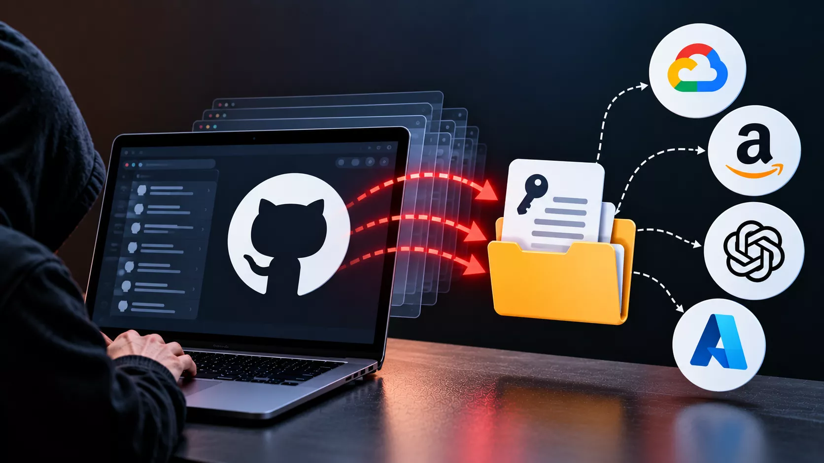 GhostAction Hackers Compromise Over 500 GitHub Accounts to Steal Cloud and AI API Credentials